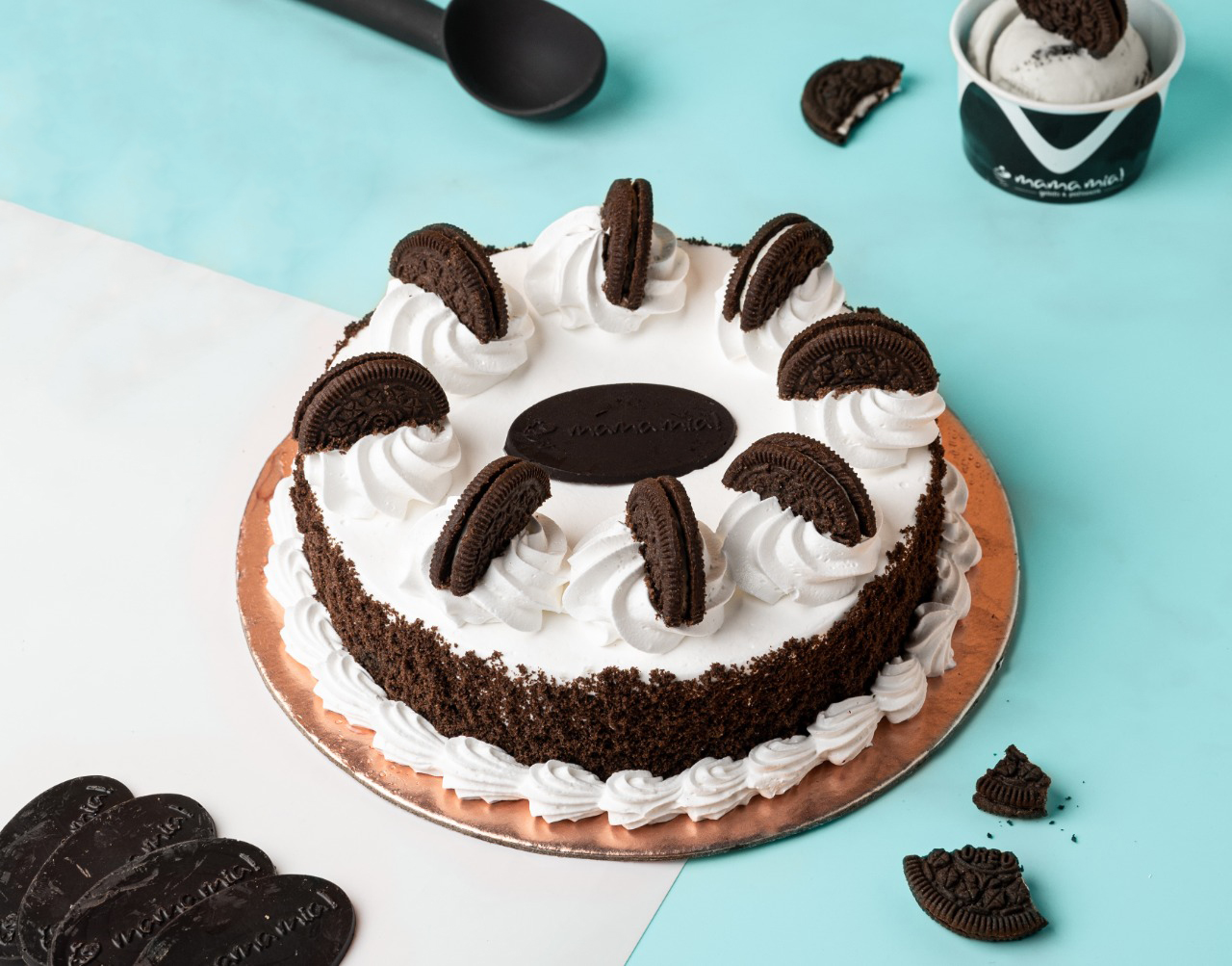 Cookie Crumble Ice Cream Cake Mama Mia!